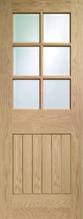 Suffolk Glazed Internal Oak Door